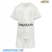 Camisa de time de futebol SSC Napoli Replicas 2º Equipamento Infantil 2025-26 Manga Curta (+ Calças curtas)